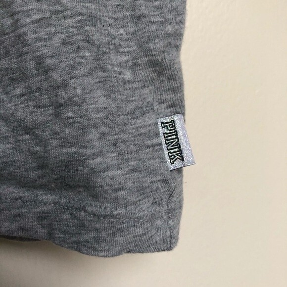 PINK Victoria' Secret I Sleigh Christmas Snow Graphic Tee Size XS - Picture 6 of 8